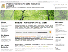 Tablet Screenshot of bibliotecadigitala.ro