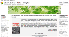 Desktop Screenshot of librarie.bibliotecadigitala.ro